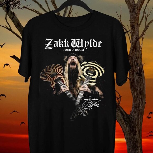 Sierra K Other - Zakk Wylde Guitar Cotton Tee Gift For Fan 17